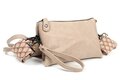 Ook-Leuk crossbody/ schoudertasje New York new - taupe
