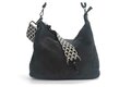 Ook-Leuk handtas / schoudertas Palma black - zwart