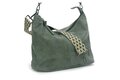 Ook-Leuk handtas / schoudertas Palma green - groen