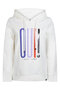 Zoso 234 Peggy Hoody with print - off white multi