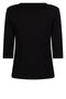 Zoso 234 Lyan Luxury v neck  shirt - black