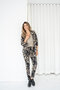 Zoso 234 Veronica Travel pant with zipper - taupe