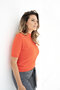 Zoso 234 Marnix knitted turtle neck sweater - orange