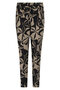 Zoso 234 Francis Printed travel pant - taupe/black