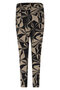 Zoso 234 Francis Printed travel pant - taupe/black