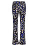 Lady Day Poppy travel flared broek - Blue leopard M12.498.1517