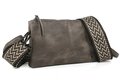 Ook-Leuk Castel - antraciet crossbody/ schoudertasje - antraciet OLT13421
