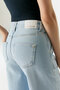 COJ Lulu aqua blue lgt 34 wide leg jeans (lengte 34)