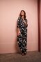 NED jacket Ruan-B-LS Black Big Figures Linnenlook- black