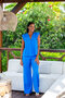 Zoso 253 Vanity blouse - Cobalt