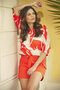 Zoso 253 Isabel blouse - Orange/Sand