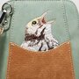 Hi-di-Hi little Paradise - schoudertas  - crossbody - l.blue/cognac