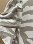 Zoso 253 Claudia shirt -  Sand/White
