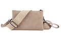 Ook-Leuk crossbody/ schoudertasje New York - taupe