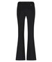 Lady Day black Long Poppy flared - Black zwart