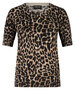 Lady Day shirt Sage- leopard print(L28.603.2810)