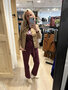 Zoso 255 Belle Travel Pants - Bordeaux