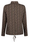 Zoso 255 Pia blouse - black camel